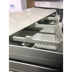 48" Bakki shower With Waterfall - Your Choice Aquatics