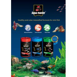 Mini Fish Food 88g staple Small -   Aqua master