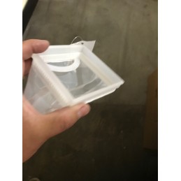 3.75x3.75" Square Rectangle Nylon Mesh Filter Sock
