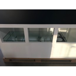 225 Gal 72x30x24 White Stand Tank Aqua Japan Low Iron Glass
