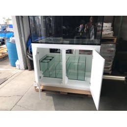 48" x 30" x 30" W/ White Alloy Stand 190 - Aqua Japan Aquarium