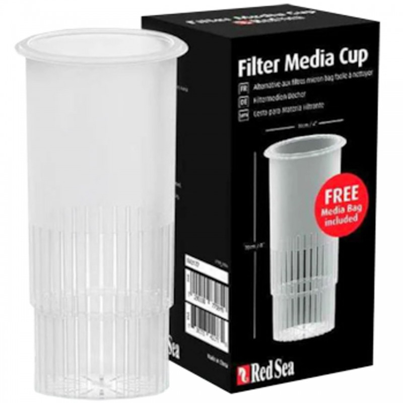 4" Media Cup Reefer Filter - Red Sea