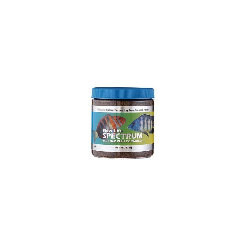 Marine Fish Formula (1-1.5mm) Sinking / Salt / Fresh - New Life Spectrum