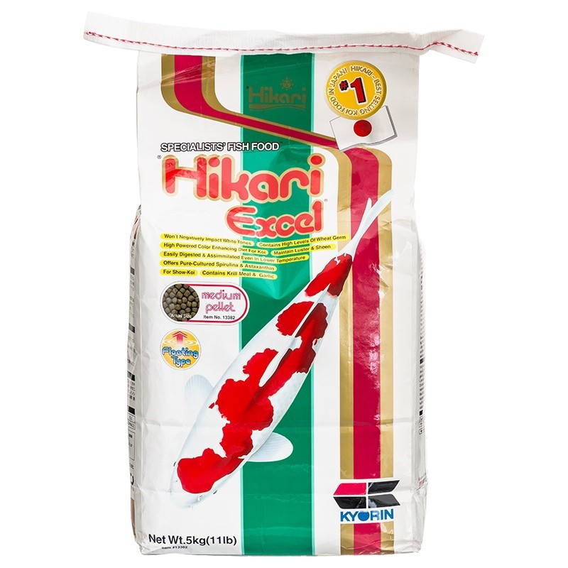 Hikari Excel Koi Food 11 Pound - Medium
