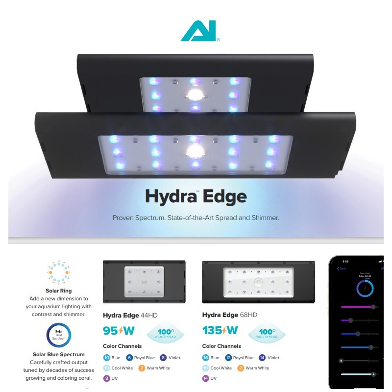 Hydra Edge - Aquarium LED