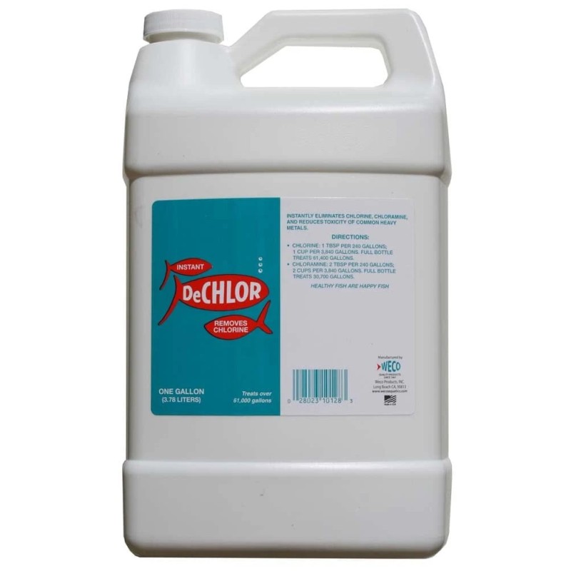 DeChlor (1Gal) Chlorine Remover - Weco