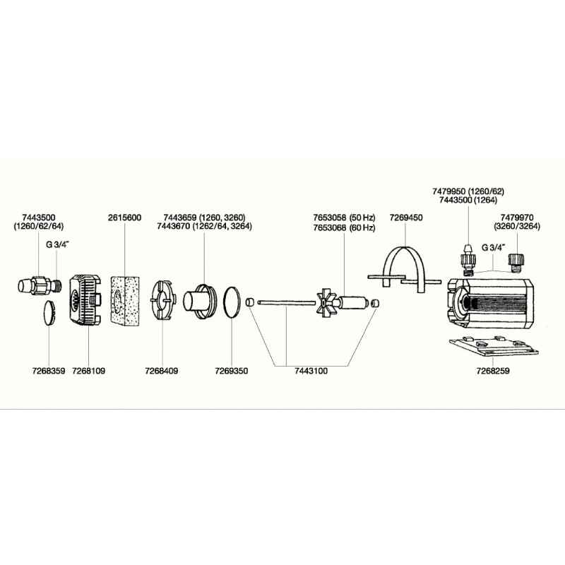 Eheim 1262 Pump