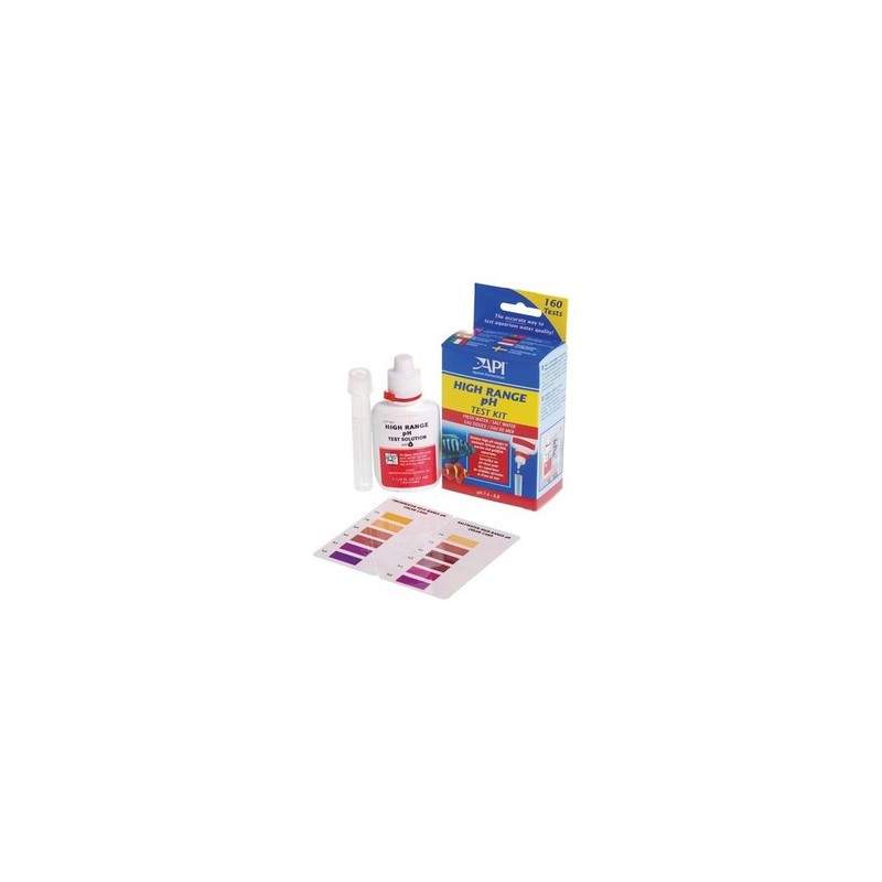API HIGH RANGE PH TEST KIT FW/SW