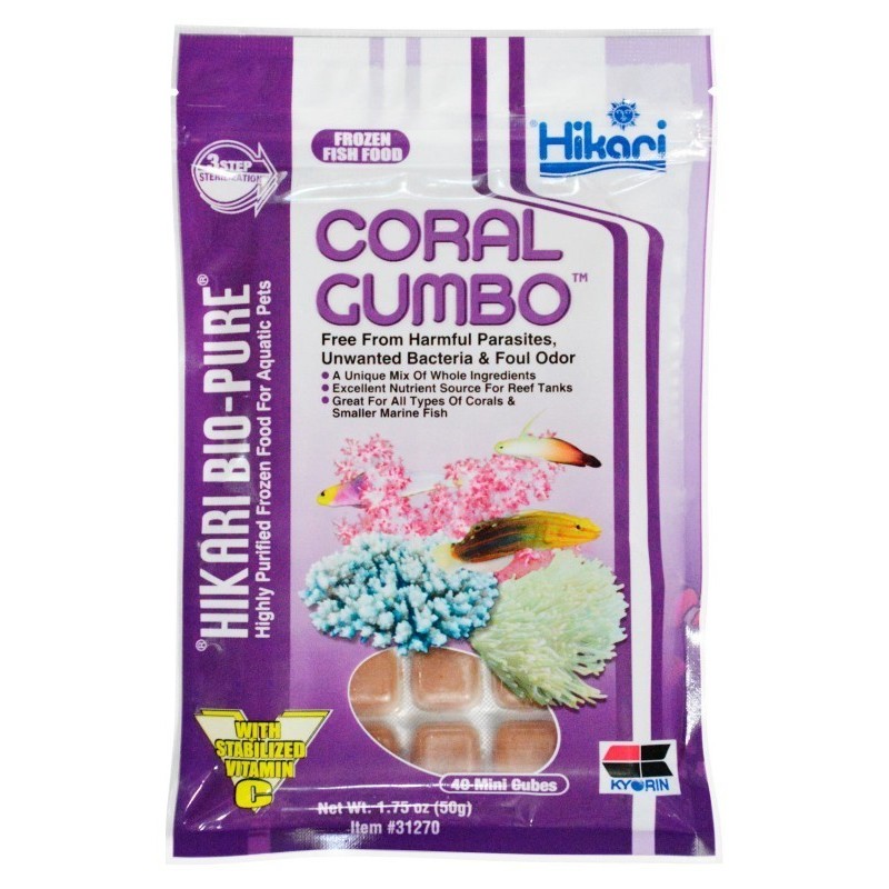 Hikari Frozen Coral Gumbo (1.75oz)