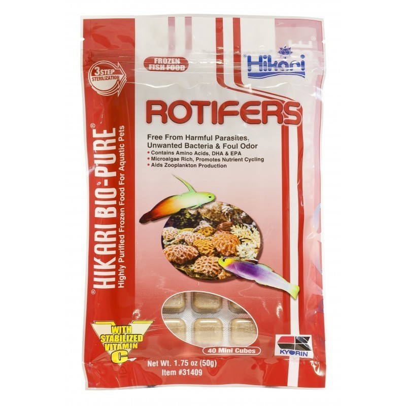 Hikari Frozen Rotifers (1.75oz) Cube