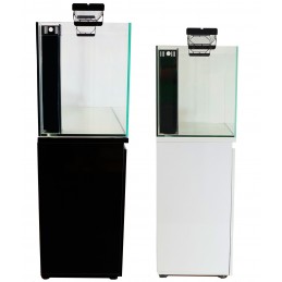 Aqua Japan 83gal Glass System White Color