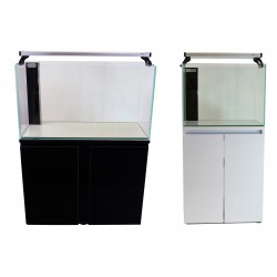 Aqua Japan 63gal Glass System White Color