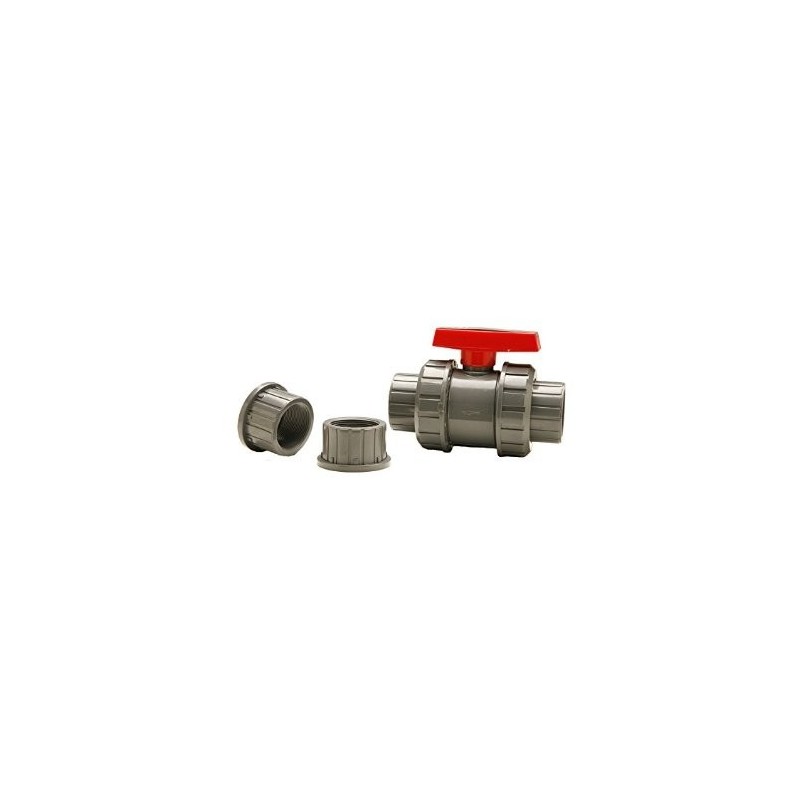 3/4" Ball Valve With Unions