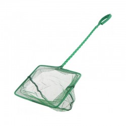10" head/ 12.25" handle Green Square Wire handle Net