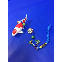 Koi Replica w/ Ribbon Kohaku