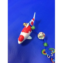 Koi Replica w/ Ribbon Kohaku