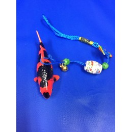 Koi Replica w/ Ribbon Hi Utsuri