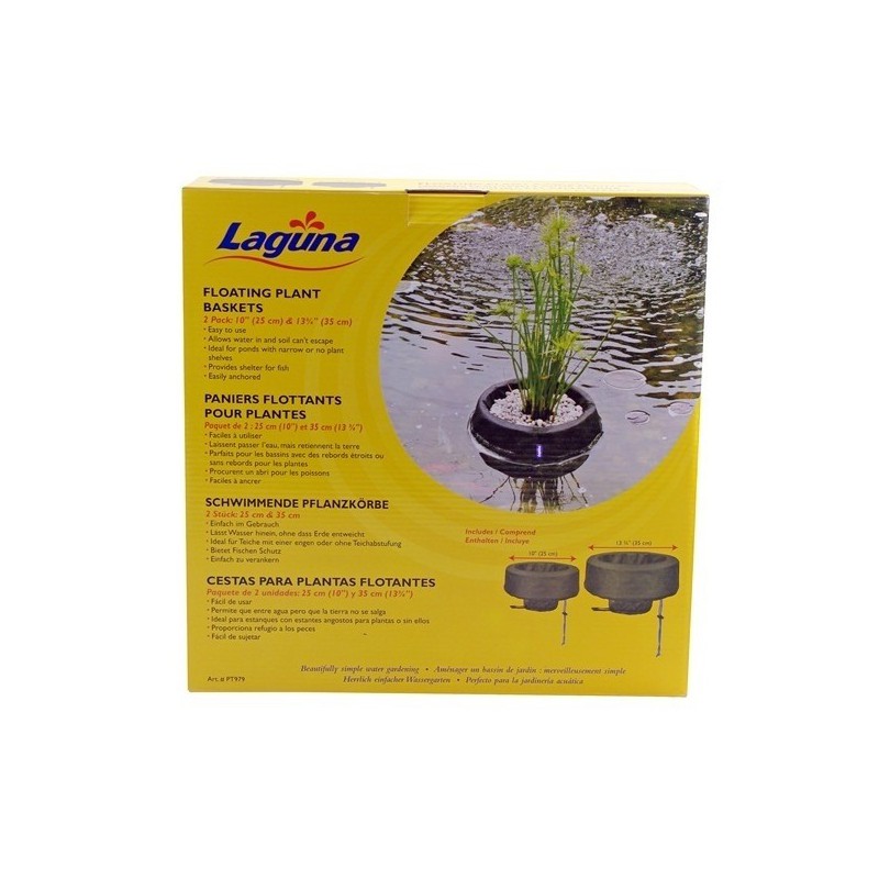 Hagen Laguna Fish Pond FLOATING PLANT BASKET 10"