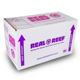 Rock (55 lb) Box - Shelf Rock - Real Reef
