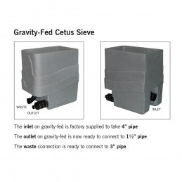 Evo Cetus Sieve Pump or Gravity Fed
