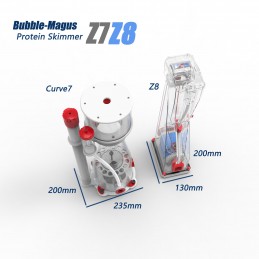Bubble Magus Protein Skimmer Z-7 (AC 15W Pump)