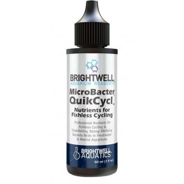 MicroBacter 60ml QuikCycl Ammonia Nutrient for Fishless Cycle - Brightwell Aquatics