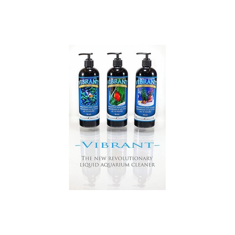 Salt Vibrant Liquid Aquarium Cleaner (16 oz)