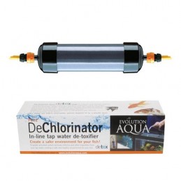 12 inch Dechlorinator Carbon in line filter - Evolution Aqua
