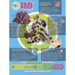 Real Reef Rock (60 lb) Box - Medium - Real Reef