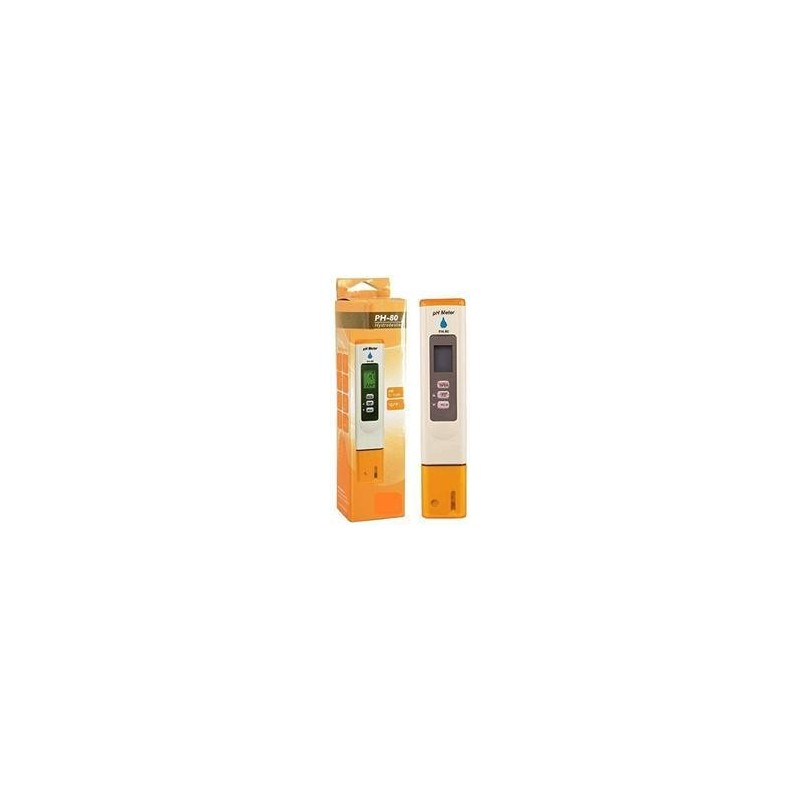 HM Digital (PH-80) HydroTester Water pH Temperature Tester Meter Pen