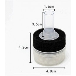 XY-168 Nano Air Pump Double Sponge Filter
