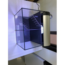 Beta Tank 4Gal All In One Tank W/ LED - Aqua Japan