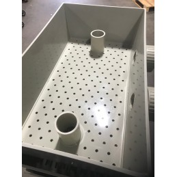 30" Bakki shower With Waterfall - Your Choice Aquatics