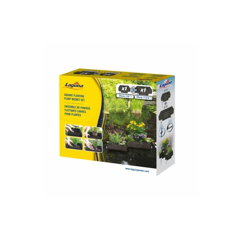 Pond Square FLOATING PLANT BASKET Kit (PT1022) Hagen Laguna Fish