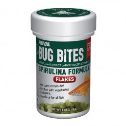 Bug Bites Spirulina Flakes .64oz / 18g (A7354) - Fluval