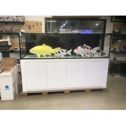 225 Gal 72x30x24 Black Stand Tank Aqua Japan Low Iron Glass