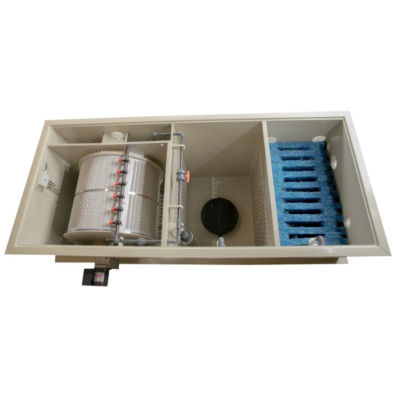 C35M Drum Filter With Moving Bed and Mat - RDF