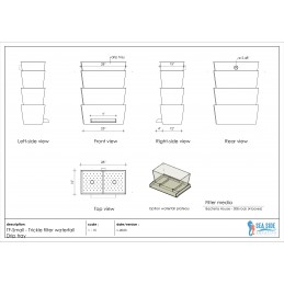 28" Top Distribution Tray Bakki Shower ONLY