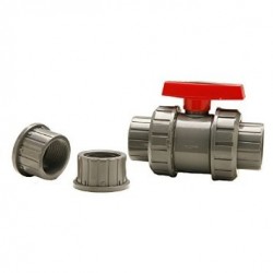 3/4" Ball Valve With Unions