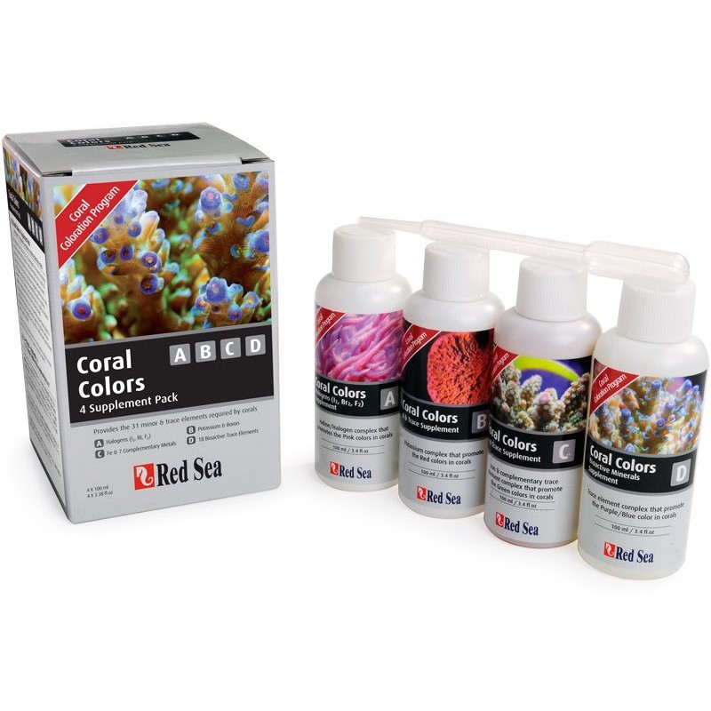 Coral Colors - 4 Supplement Pack