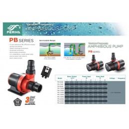 Periha Variable PB Amphibious Pump Model PB-7000 1300-1800GPH