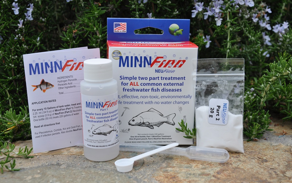 MinnFinn™ Mini - Treatment for Koi and Goldfish Diseases