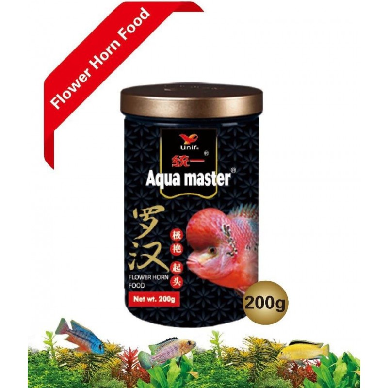 (image for) Flower Horn Food Medium Pellet Aqua Master