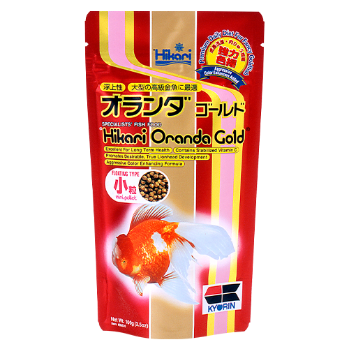 (image for) Goldfish Diet - Oranda Gold Mini Pellet 12.3oz