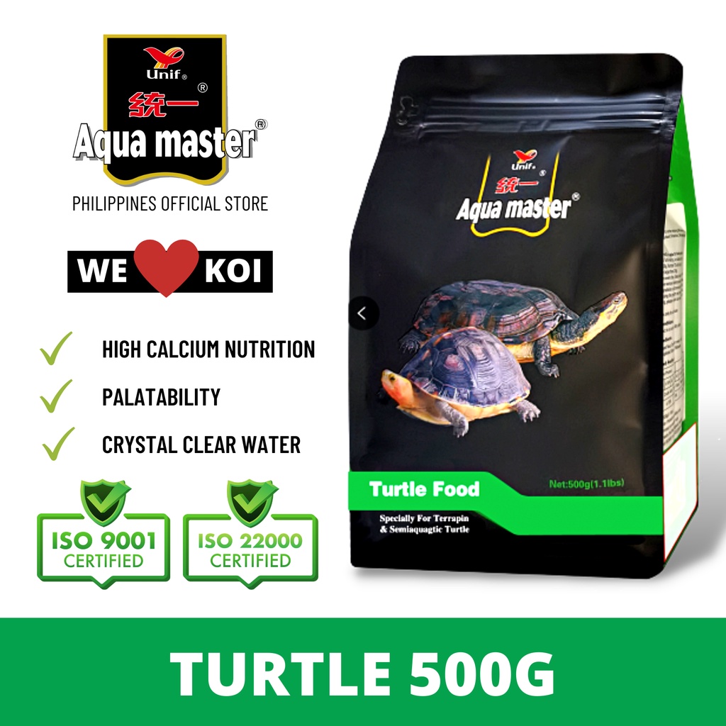 (image for) Turtle Food 500g - Medium Pellet Aqua Master